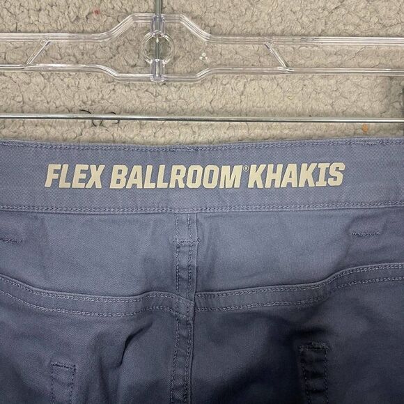 Duluth Trading Co Pants Men’s 44x30 Blue Ballroom Relaxed Fit - Picture 4 of 9